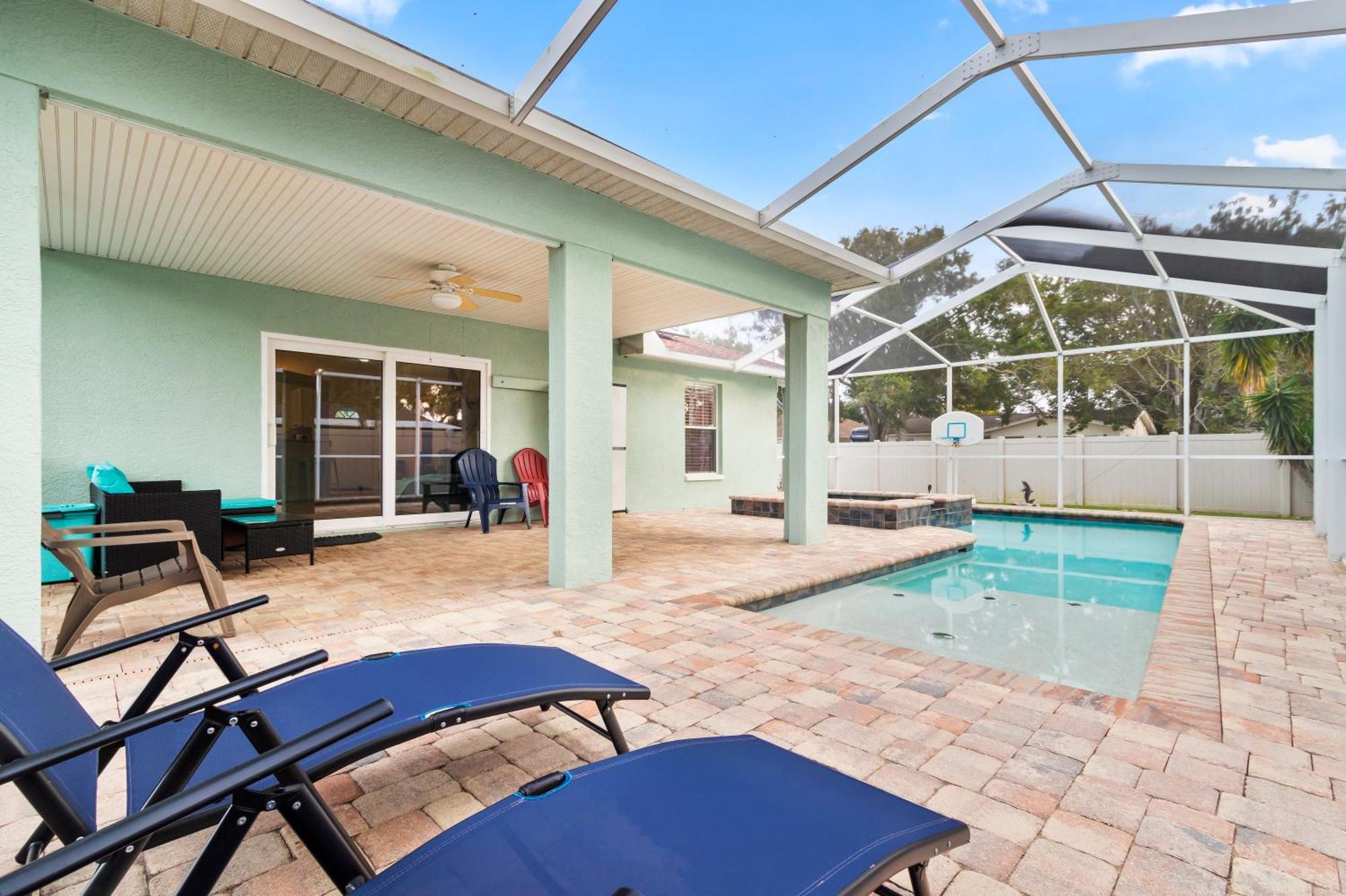 Saltylux16 Heated Saltwater Pool, Near Beach, Honeymoon Island, Farmer Market Clearwater Exterior photo