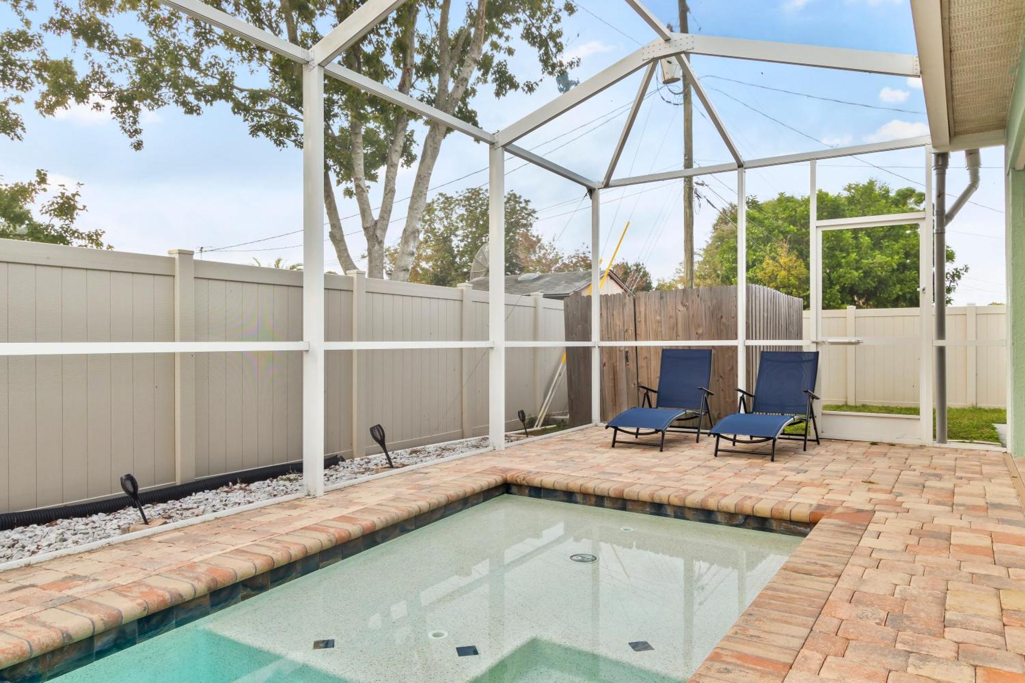 Saltylux16 Heated Saltwater Pool, Near Beach, Honeymoon Island, Farmer Market Clearwater Exterior photo